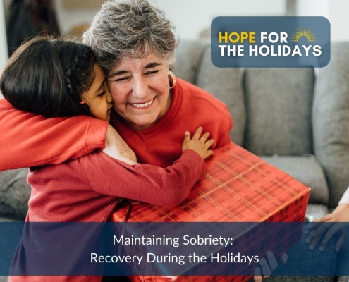 Maintaining sobriety during the holidays